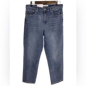 Ella Moss Anthropologie High Rise Slim Straight Ankle Jeans NWT